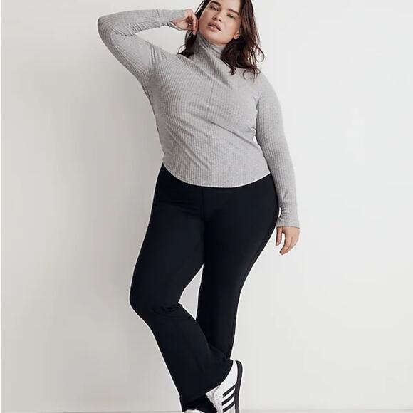 MWL Brushed Rib Long-Sleeve Turtleneck Top - Picture 2 of 5